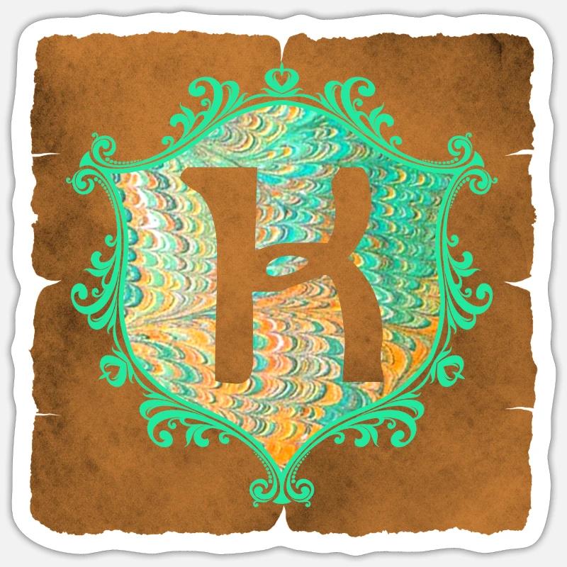 e 36 k - Sticker taille S (10 x 10 cm) - blanc mat