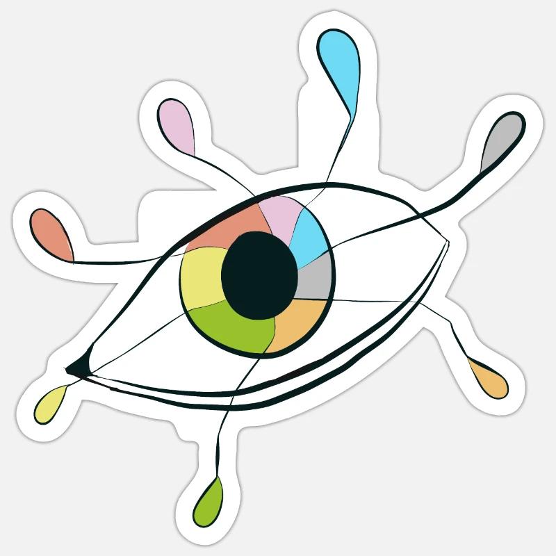 Sticker taille S (10 x 10 cm) - 