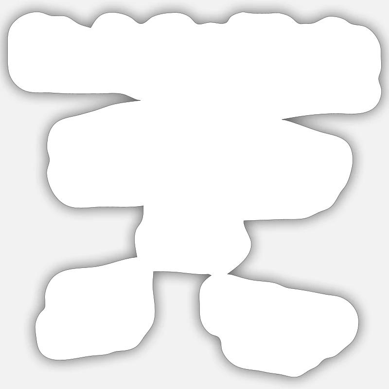 Sticker Größe S (10 x 10 cm) - 
