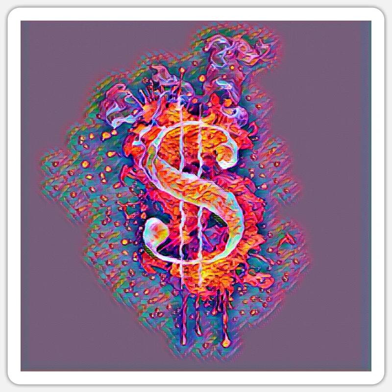 Sticker Größe S (10 x 10 cm) - 