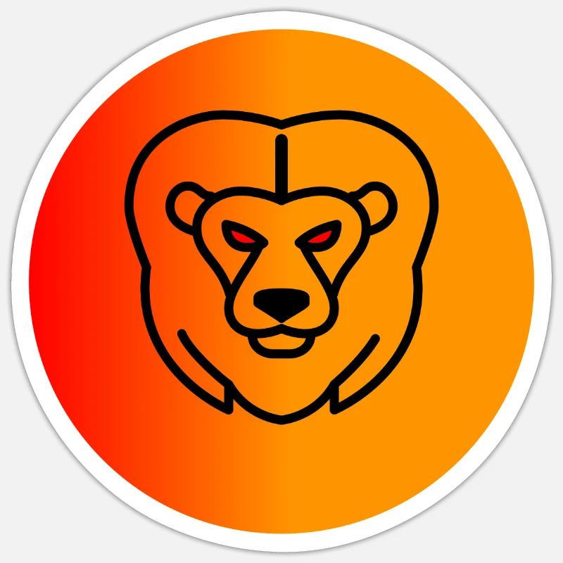 Sticker Größe S (10 x 10 cm) - 