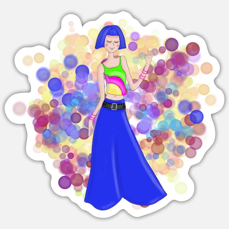 Sticker Größe S (10 x 10 cm) - 