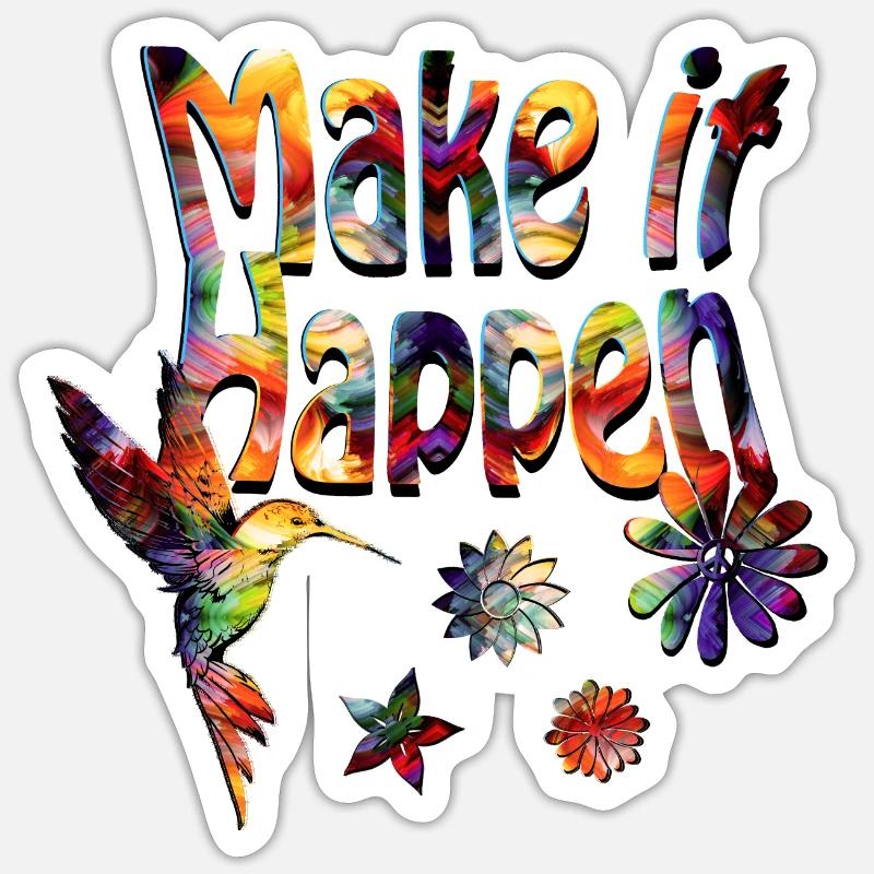 Sticker taille S (10 x 10 cm) - 