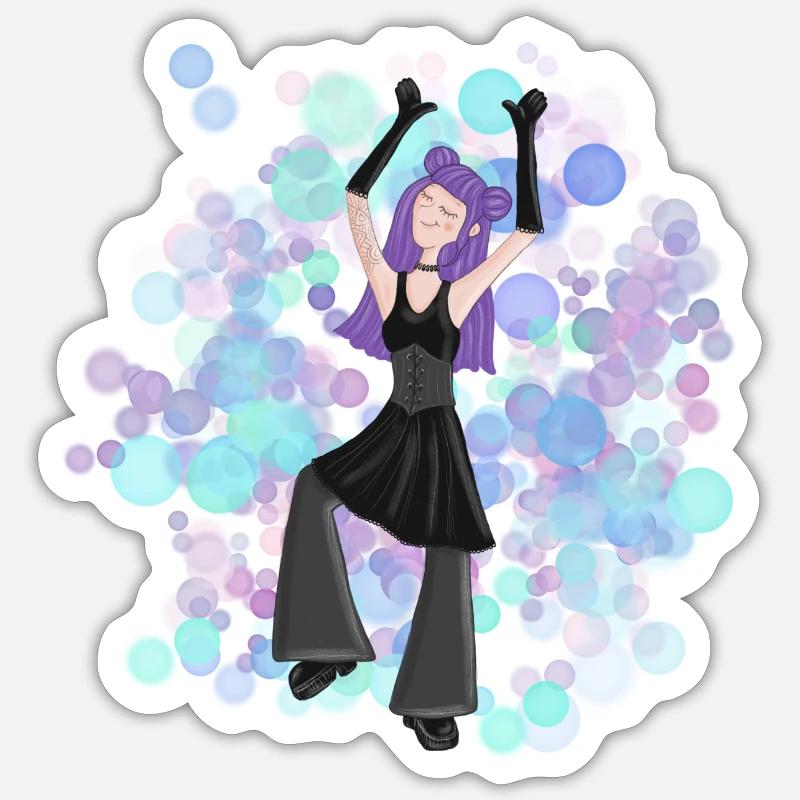 Sticker taille S (10 x 10 cm) - 