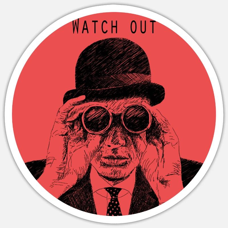 Sticker taille S (10 x 10 cm) - 