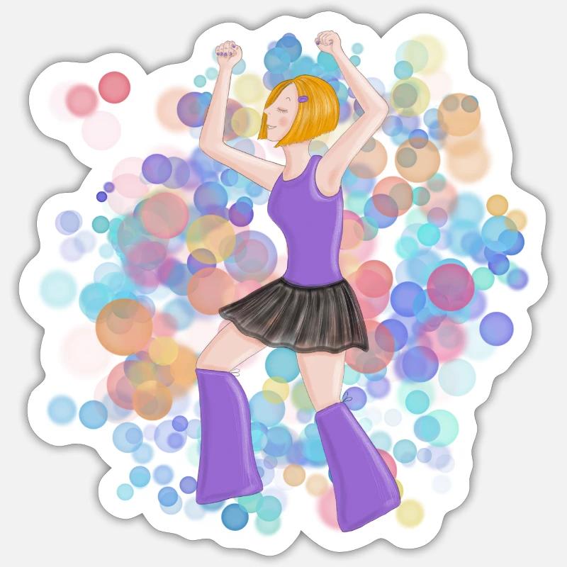 Sticker taille S (10 x 10 cm) - 