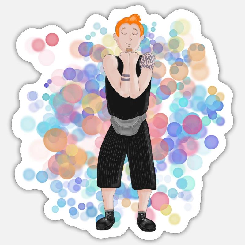 Sticker Größe S (10 x 10 cm) - 
