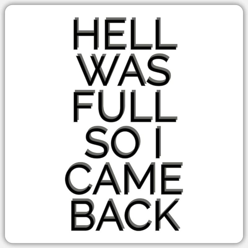 Sticker Größe S (10 x 10 cm) - 