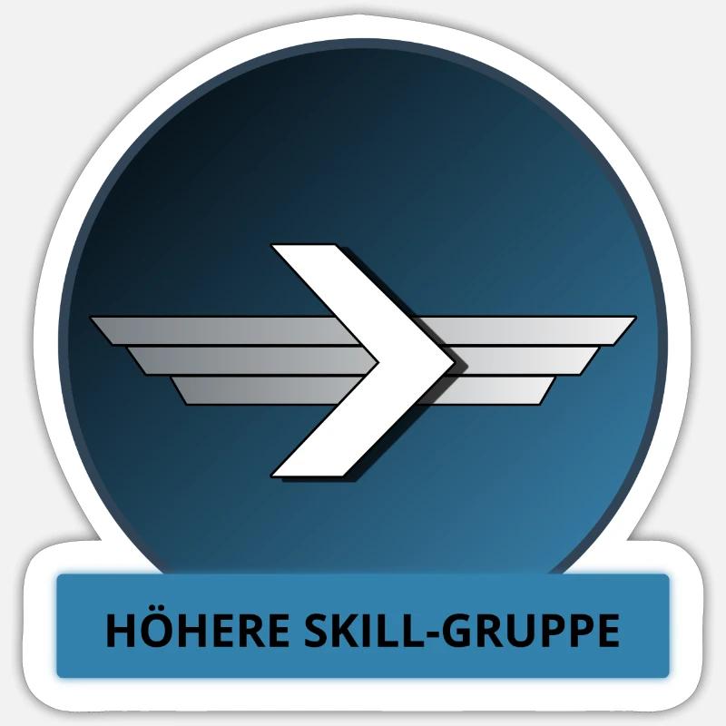 Sticker Größe S (10 x 10 cm) - 
