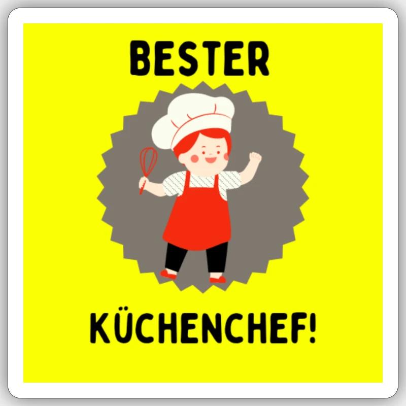 Conception Koch - Sticker taille S (10 x 10 cm) - blanc mat