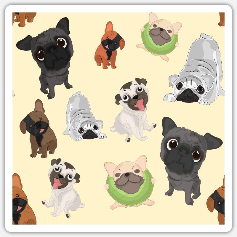Sticker Größe S (10 x 10 cm) - 