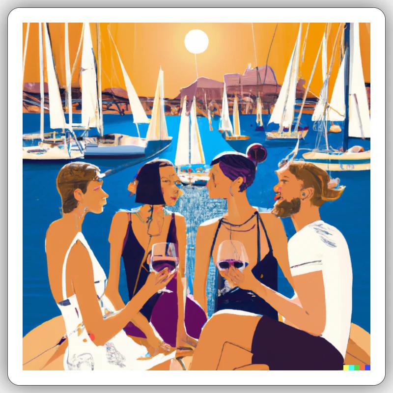 Sticker size S (10 x 10 cm) - 
