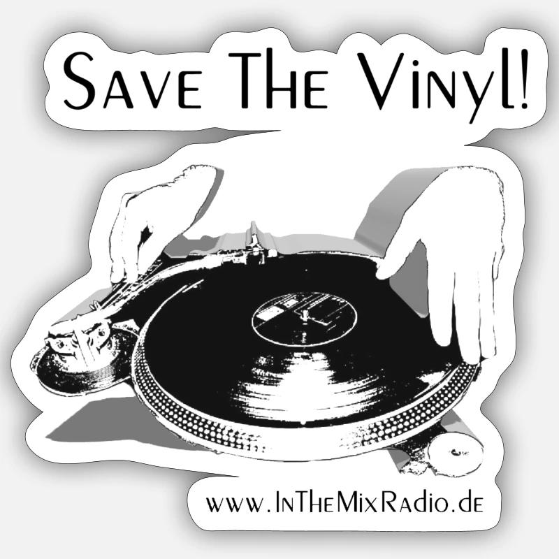 save Sticker Größe S (10 x 10 cm)