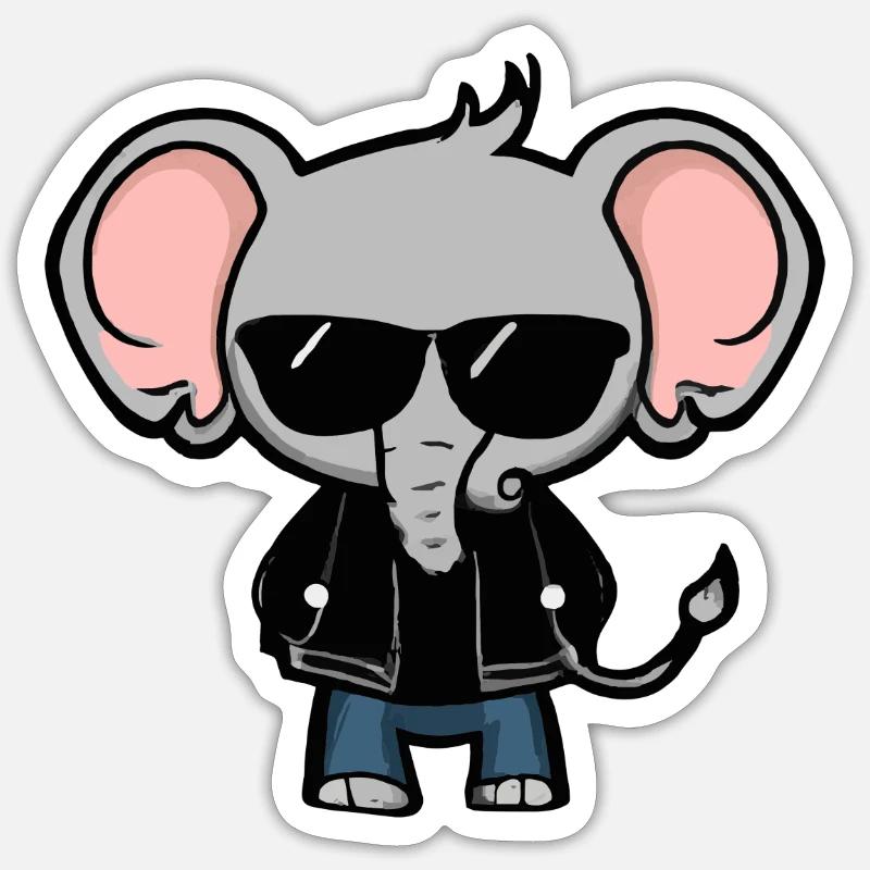 Sticker Größe S (10 x 10 cm) - 