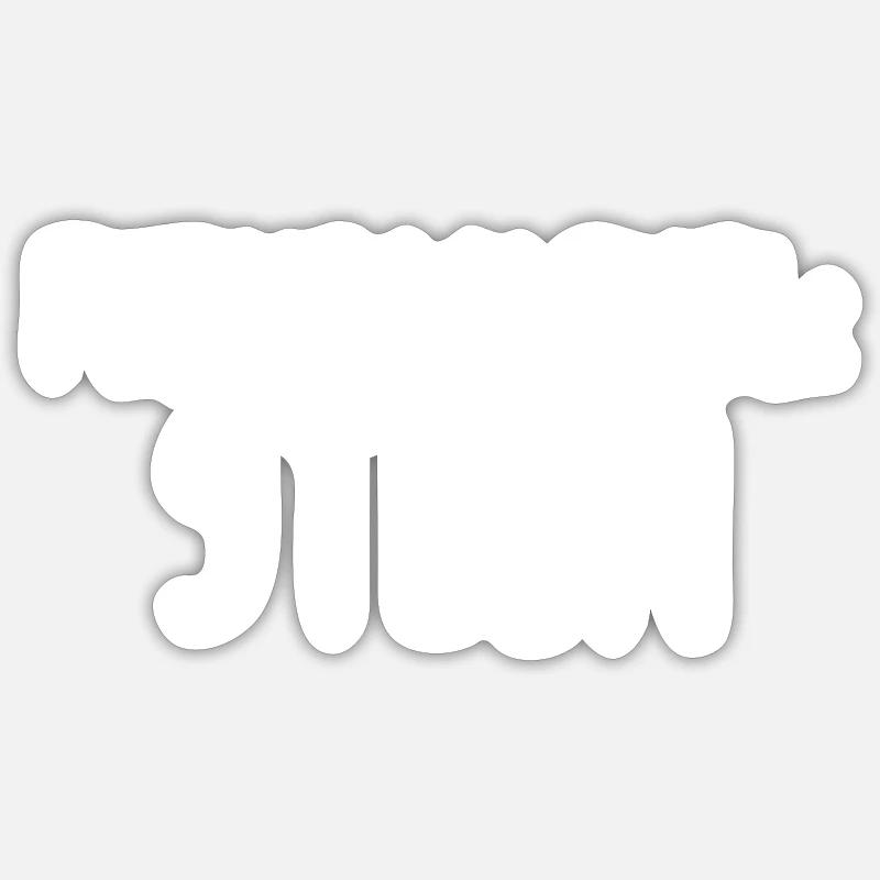 Sticker Größe S (10 x 10 cm) - 