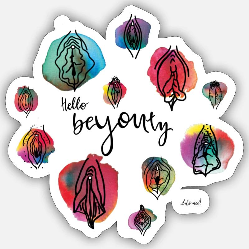 Sticker Größe S (10 x 10 cm) - 