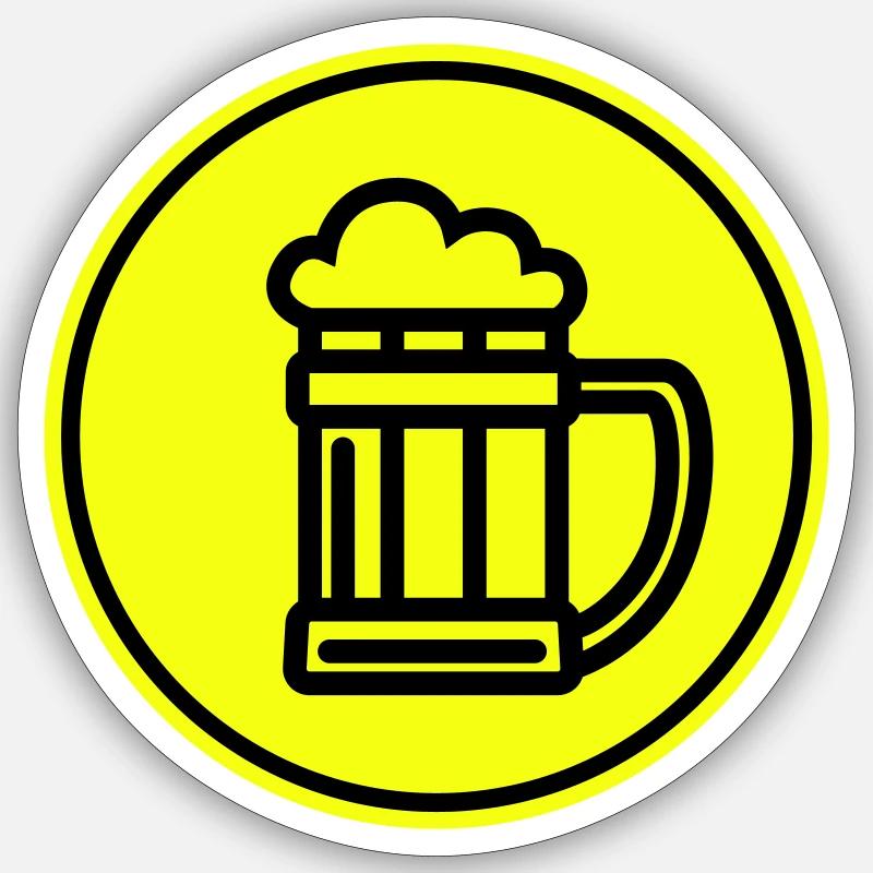 Sticker Größe S (10 x 10 cm) - 