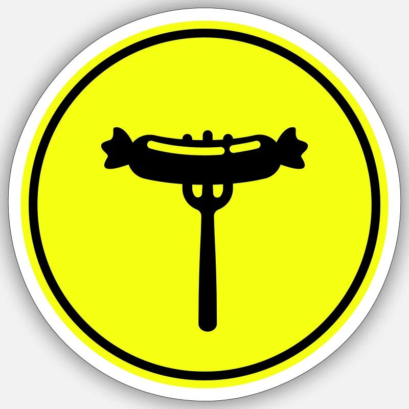 Sticker Größe S (10 x 10 cm) - 