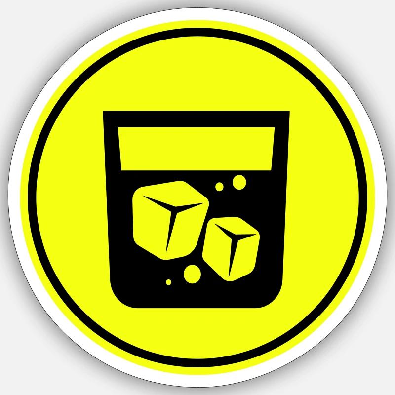 Sticker Größe S (10 x 10 cm) - 