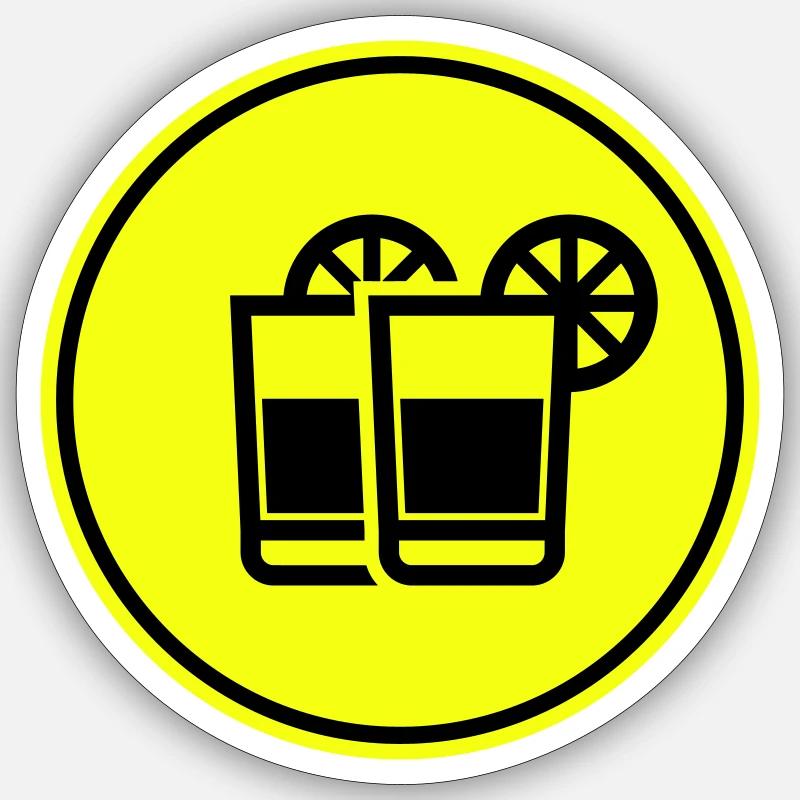 Sticker Größe S (10 x 10 cm) - 