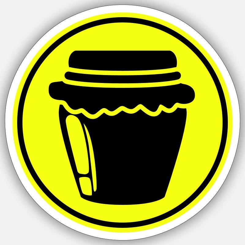 Sticker Größe S (10 x 10 cm) -