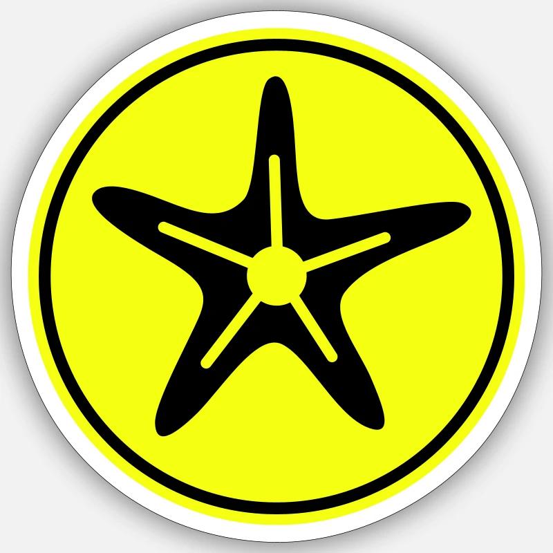 Sticker Größe S (10 x 10 cm) - 