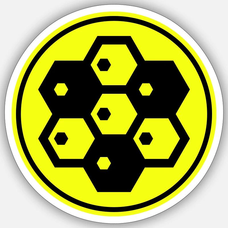 Sticker taille S (10 x 10 cm) - 
