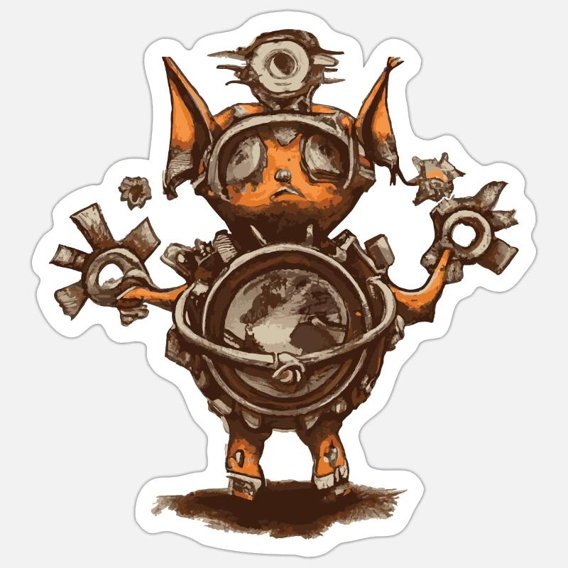 Sticker taille S (10 x 10 cm) - 