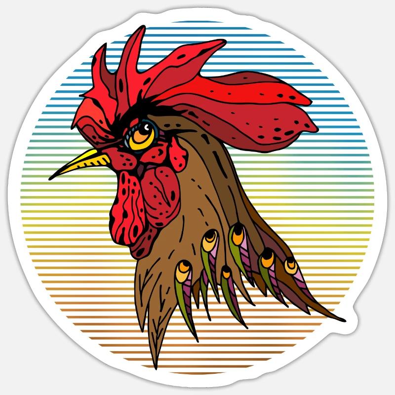 Sticker taille S (10 x 10 cm) - 