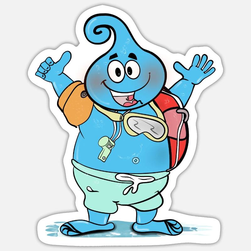 Sticker Größe S (10 x 10 cm) - 