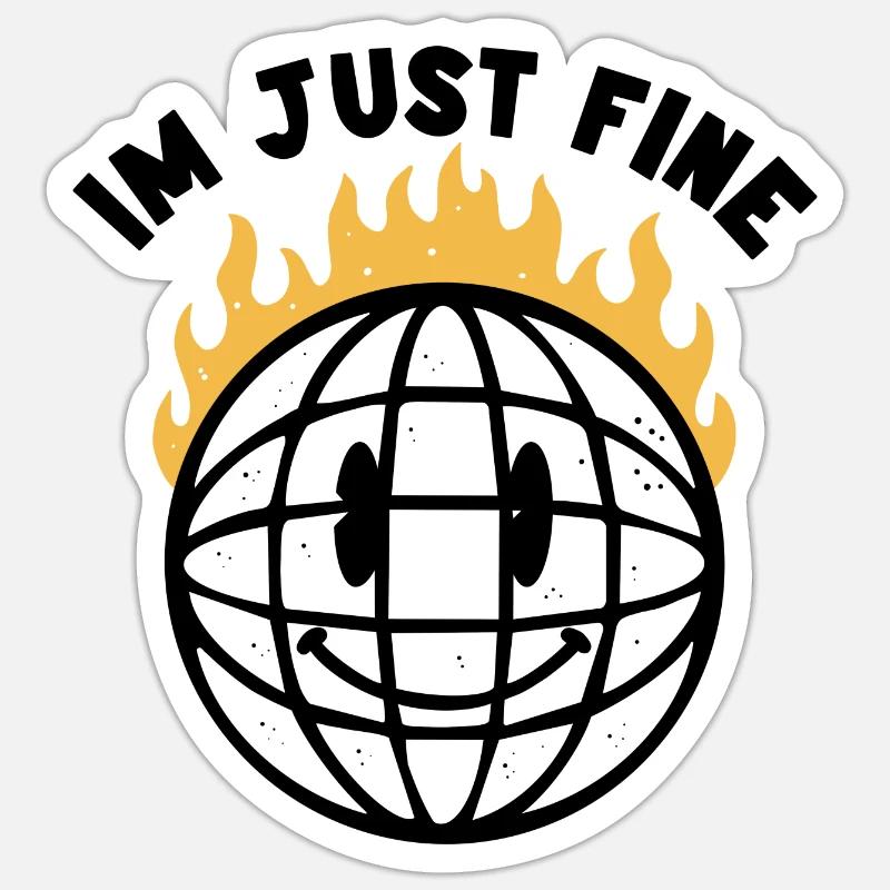 Sticker Größe S (10 x 10 cm) - 