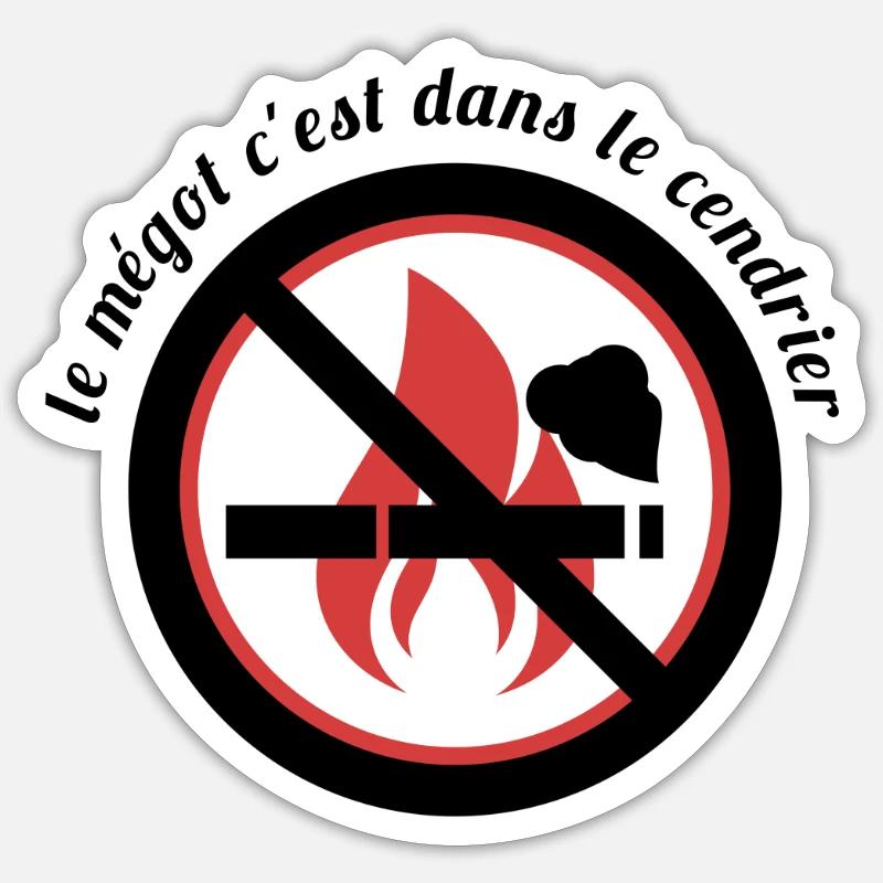 Sticker taille S (10 x 10 cm) - 
