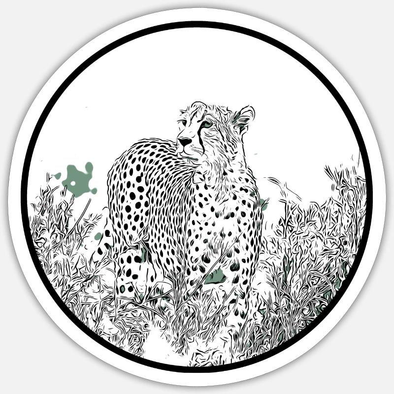 Sticker Größe S (10 x 10 cm) - 