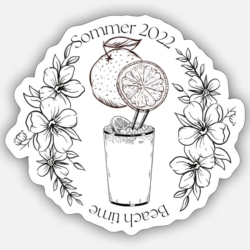Sticker Größe S (10 x 10 cm) - 