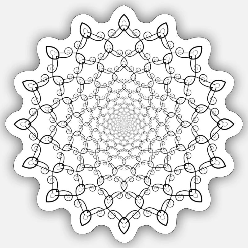 Sticker Größe S (10 x 10 cm) - 