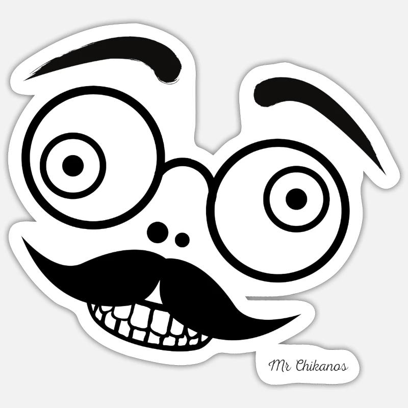 Sticker taille S (10 x 10 cm) - 