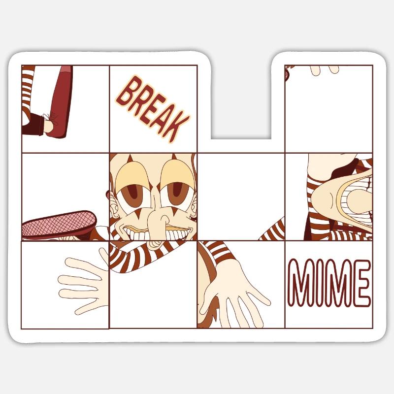 Sticker taille S (10 x 10 cm) - 