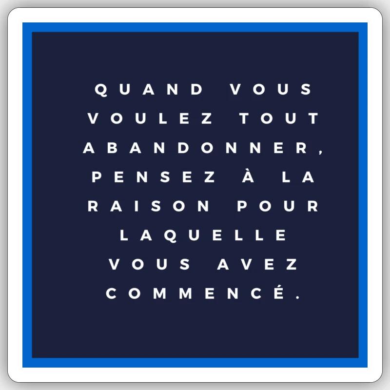 Sticker taille S (10 x 10 cm) - 