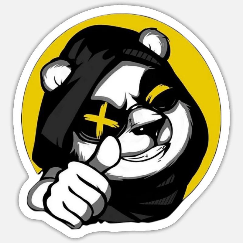 Sticker Größe S (10 x 10 cm) - 