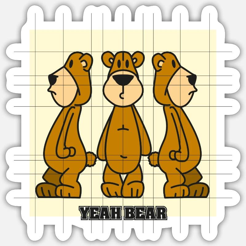 Sticker Größe S (10 x 10 cm) - 