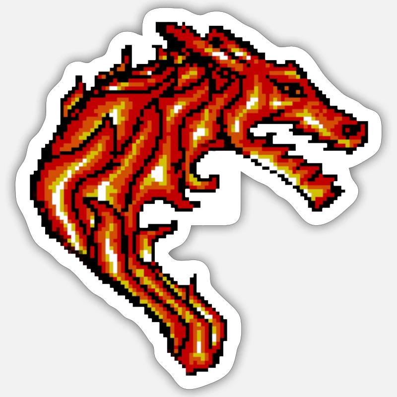 Sticker Größe S (10 x 10 cm) - 
