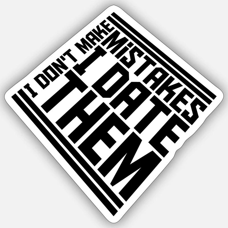 Sticker Größe S (10 x 10 cm) - 