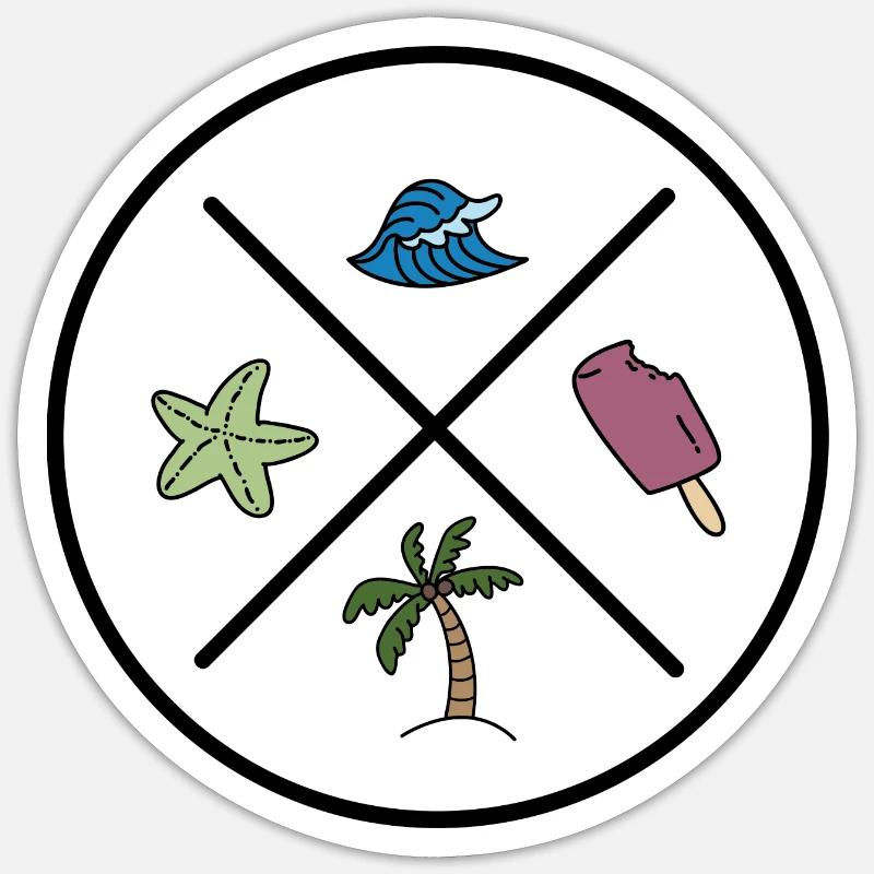 Sticker size S (10 x 10 cm) - 