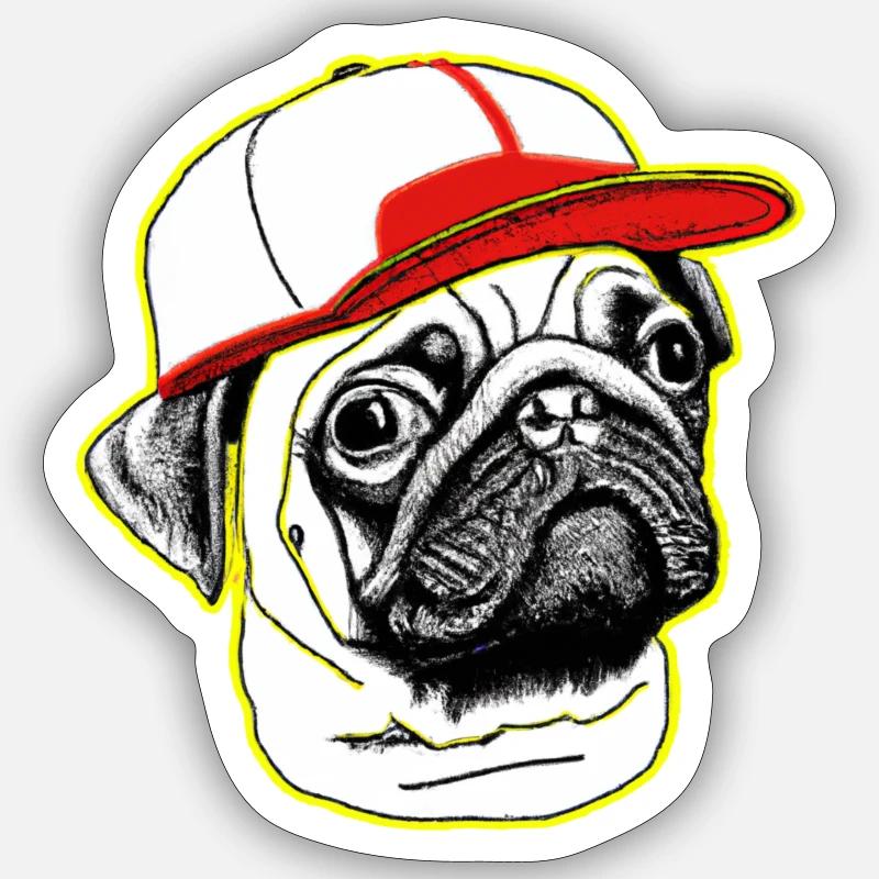 Sticker Größe S (10 x 10 cm) - 