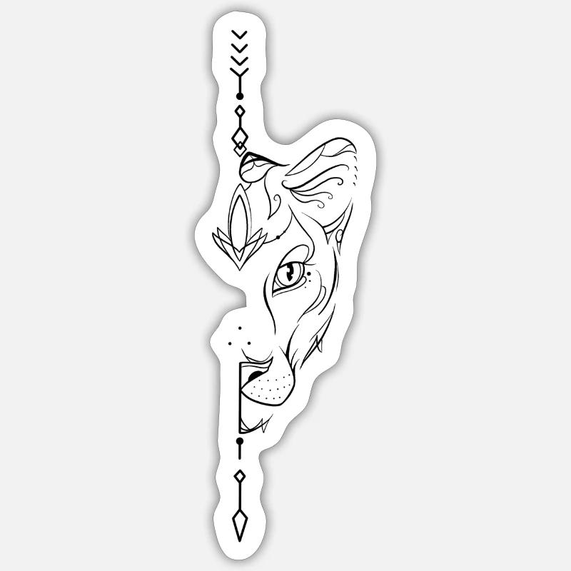 Sticker Größe S (10 x 10 cm) - 