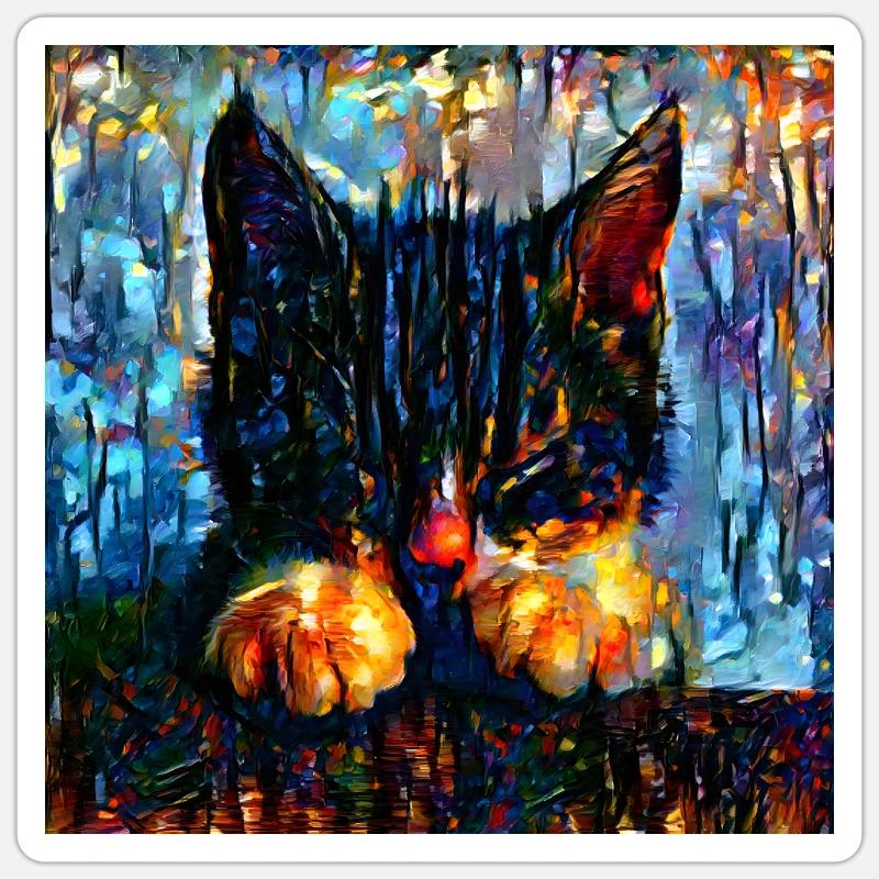 Sticker Größe S (10 x 10 cm) - 