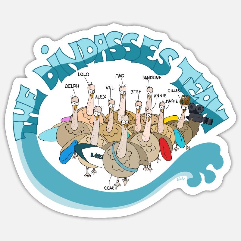 Sticker taille S (10 x 10 cm) - 