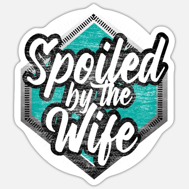 Ehe Hochzeit Ehering Geschenk Sticker Größe S (10 x 10 cm)