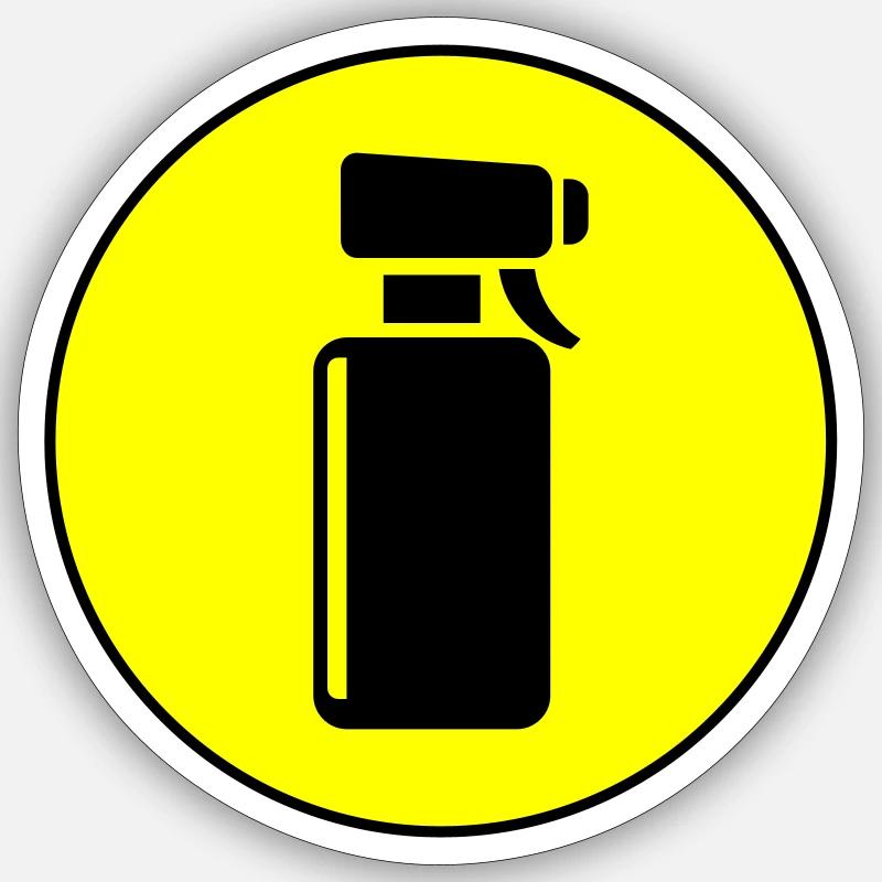 Sticker taille S (10 x 10 cm) - 