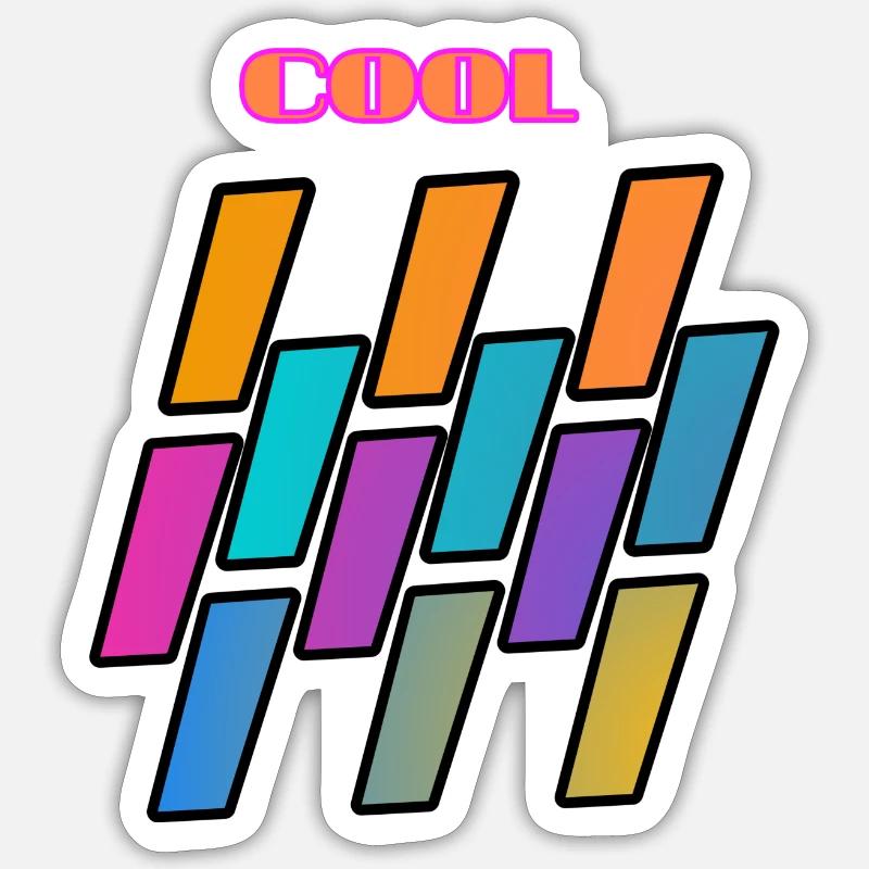 Cool Chulo - Sticker size S (10 x 10 cm) - white matte